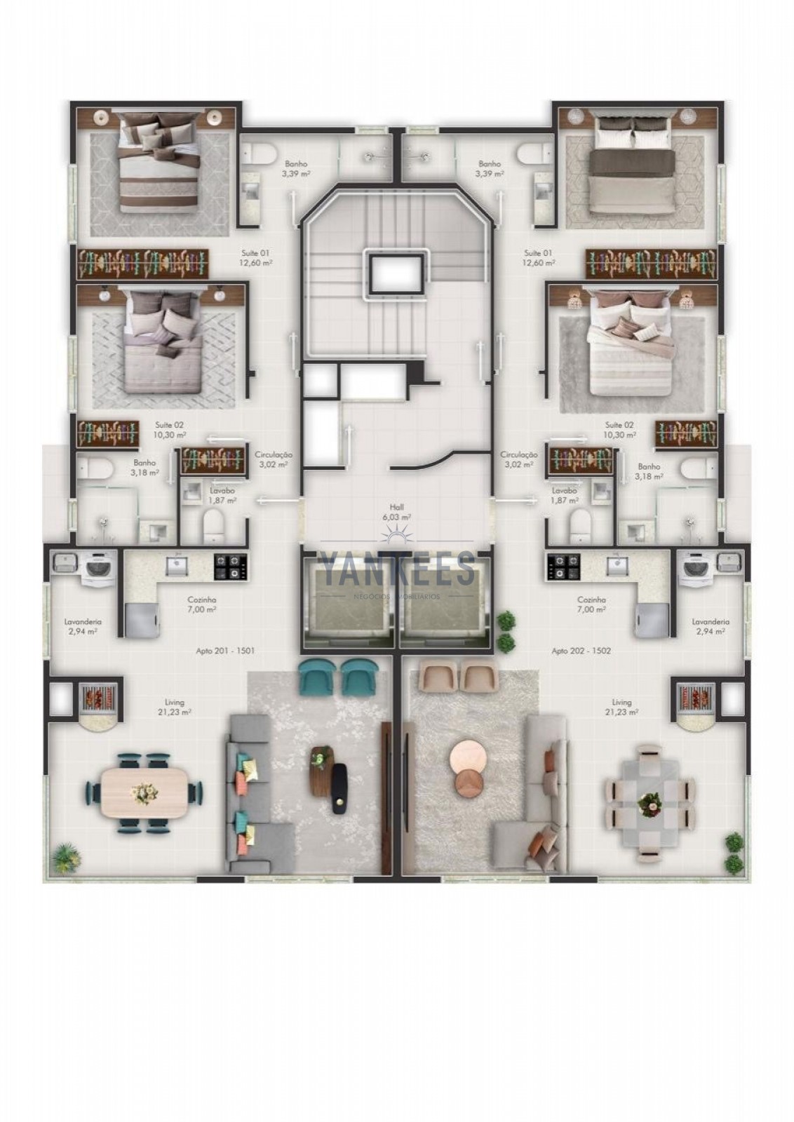 Garden View Residence ap 302